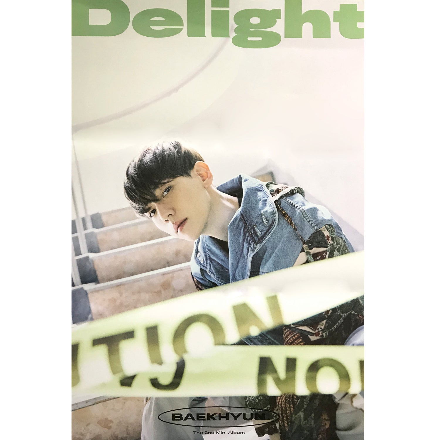 백현 | BAEKHYUN | 2ND MINI ALBUM [ DELIGHT ] | (KIHNO - C VER.) POSTER ONLY