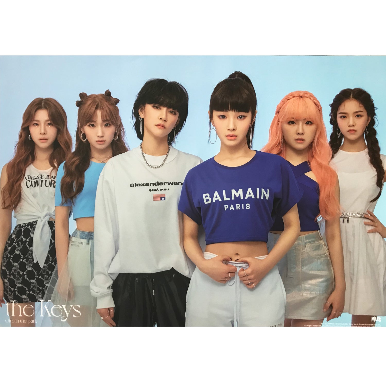 공원소녀 | GWSN | 4TH MINI ALBUM [ THE KEYS ] | (A VER.) POSTER ONLY