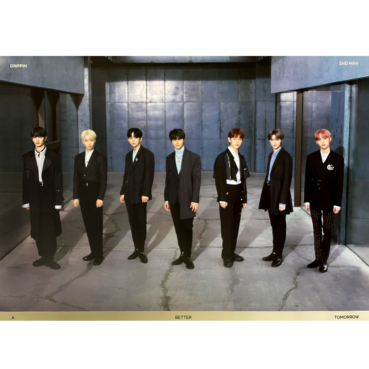 드리핀 | DRIPPIN | 2ND MINI ALBUM [ A BETTER TOMORROW ] | (B VER.) POSTER ONLY