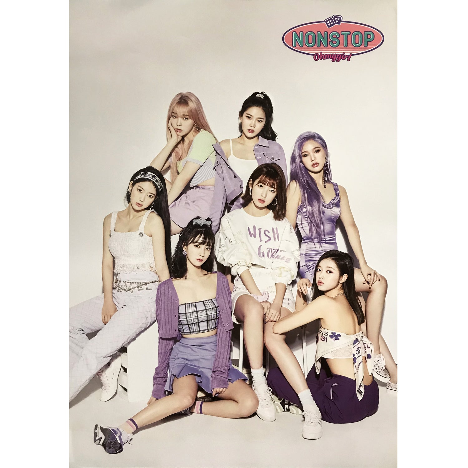오마이걸 | OH MY GIRL | 7TH MINI ALBUM [ NONSTOP ] | POSTER ONLY