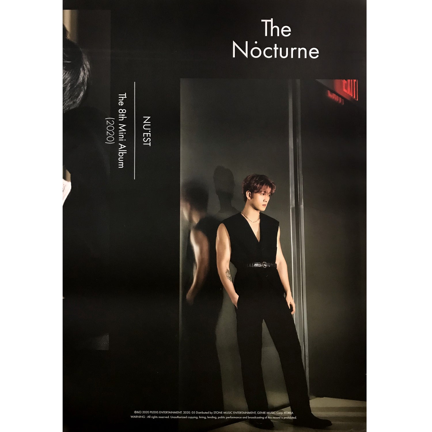 뉴이스트 | NU'EST | 8TH MINI ALBUM [ THE NOCTURNE ] | (BAEKHO VER.) POSTER ONLY