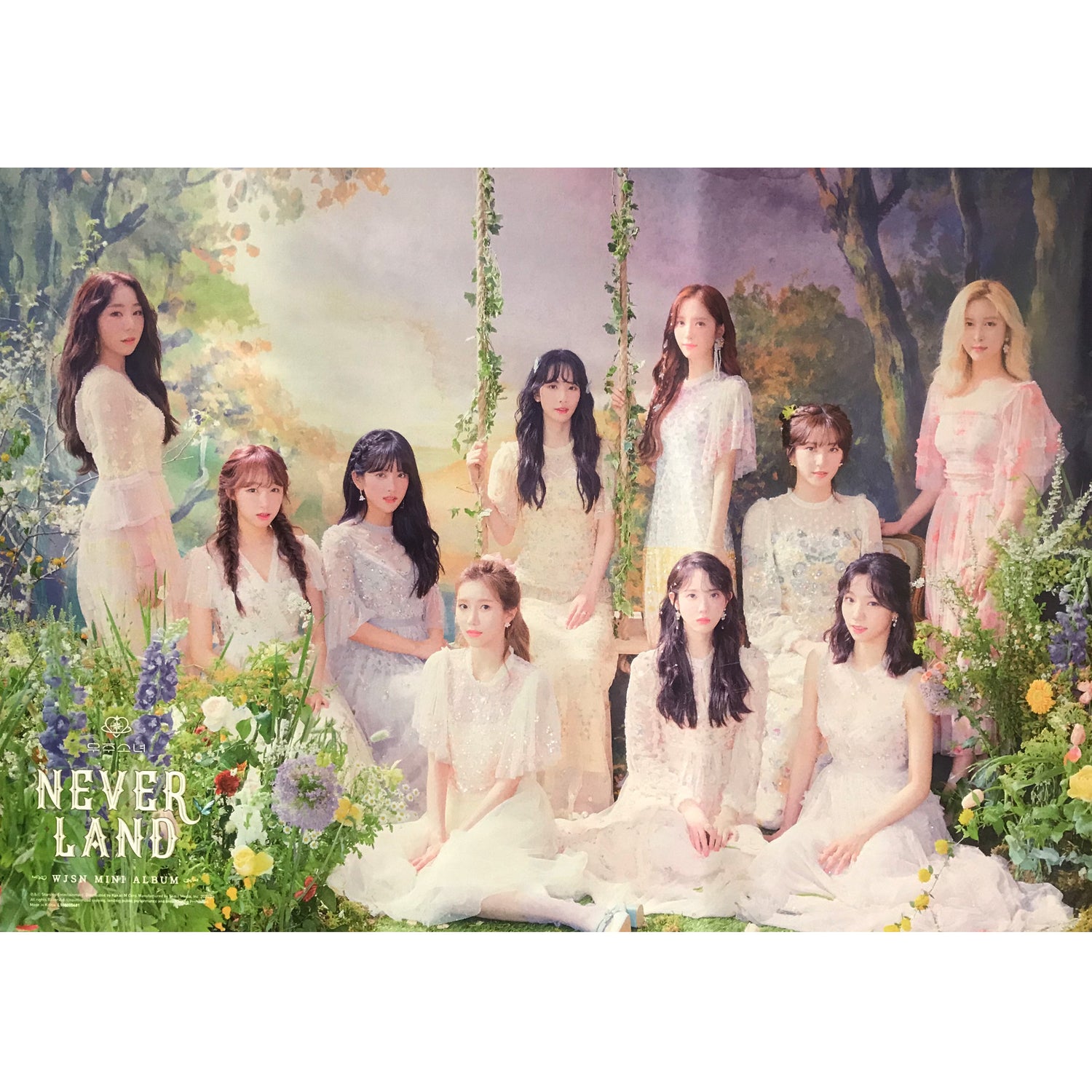 우주소녀 | WJSN | 8TH MINI ALBUM [ NEVERLAND ] | (A VER.) POSTER ONLY