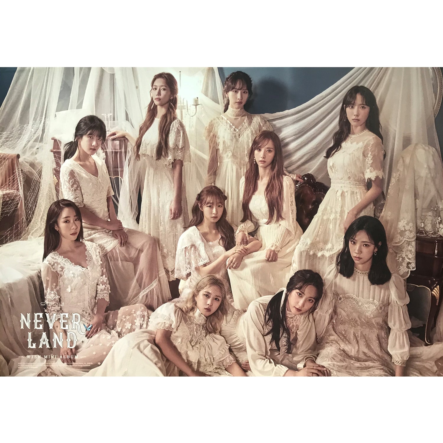 우주소녀 | WJSN | 8TH MINI ALBUM [ NEVERLAND ] | (B VER.) POSTER ONLY