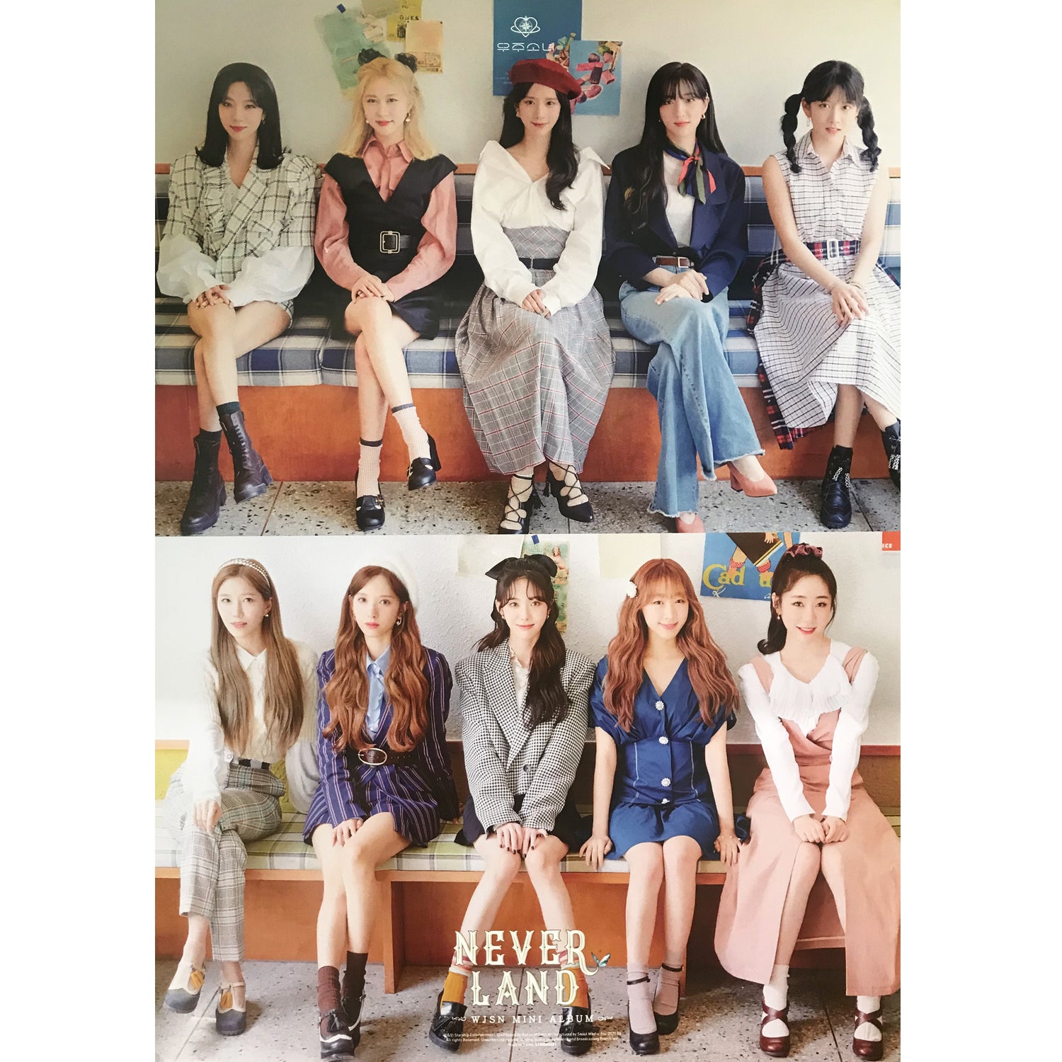 우주소녀 | WJSN | 8TH MINI ALBUM [ NEVERLAND ] | (C VER.) POSTER ONLY