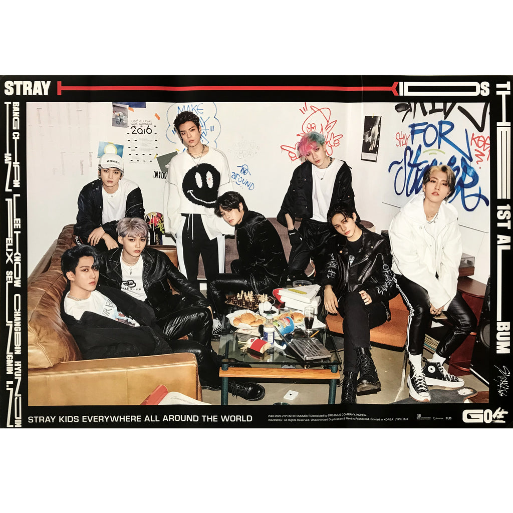 스트레이 키즈 | STRAY KIDS | 1ST ALBUM [ GO生 GO LIVE ] | (A VER.) POSTER ONLY