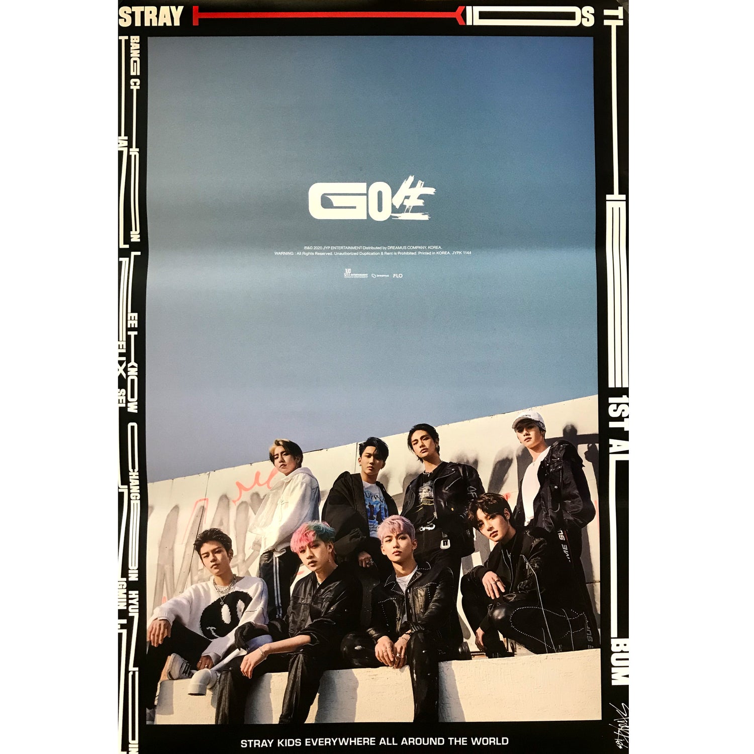 STRAY KIDS | 1ST ALBUM [ GO生 GO LIVE ] | (C VER.) POSTER ONLY