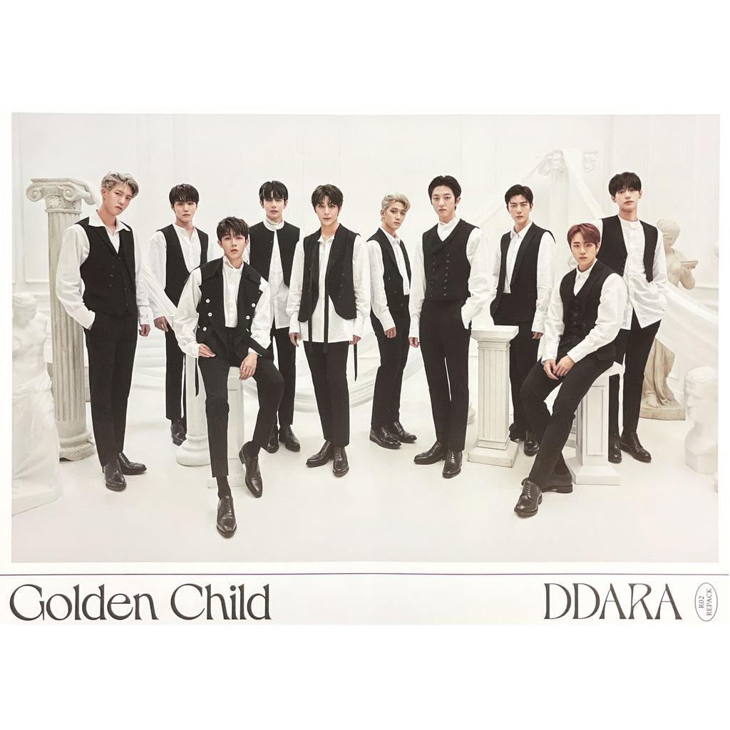 골든차일드 | GOLDEN CHILD | 2ND ALBUM REPACKAGE [ DDARA ] | (B VER.) POSTER ONLY