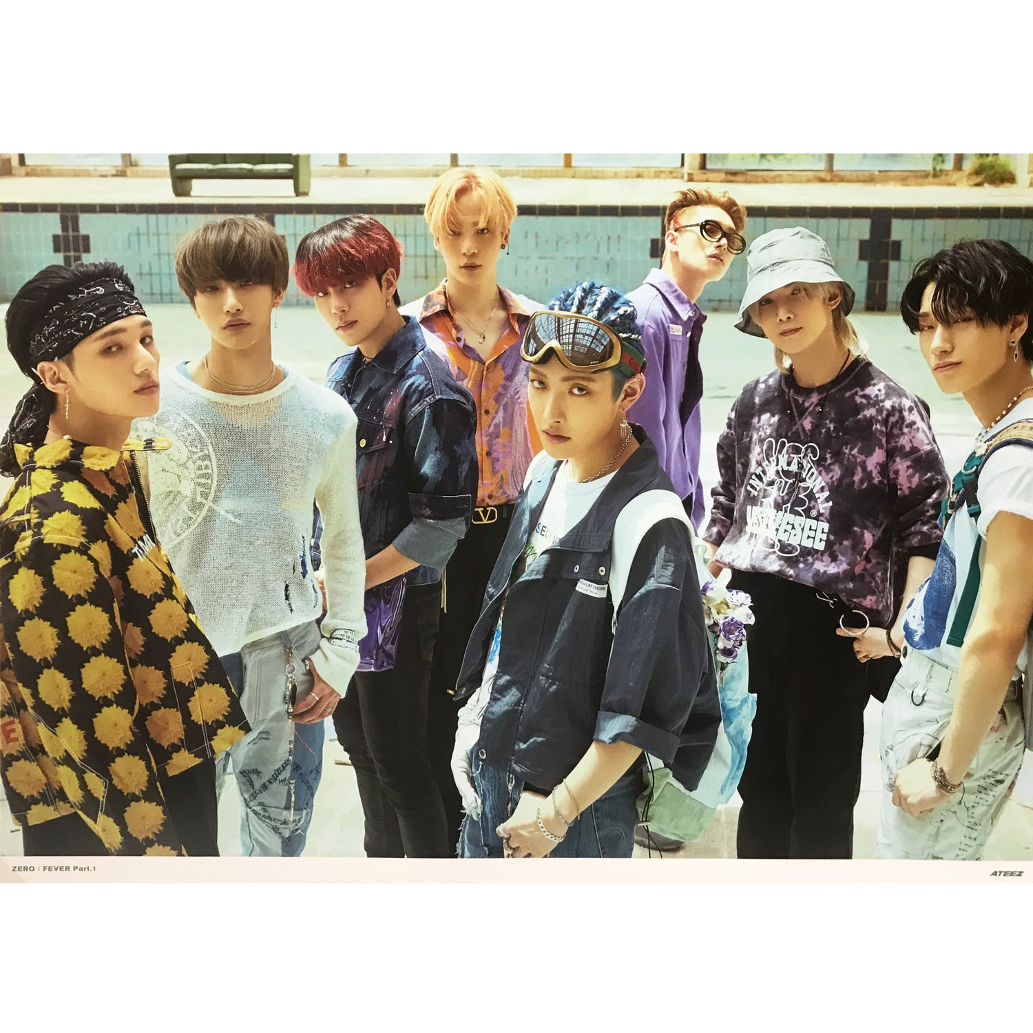 에이티즈 | ATEEZ | 5TH MINI ALBUM [ ZERO: FEVER PART. 1 ] | (THANXX VER.) POSTER ONLY