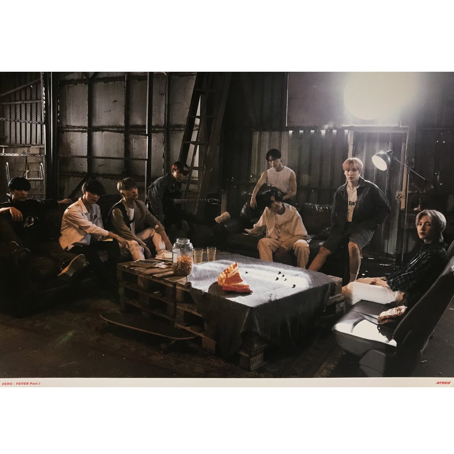 에이티즈 | ATEEZ | 5TH MINI ALBUM [ ZERO: FEVER PART. 1 ] | (DIARY VER.) POSTER ONLY