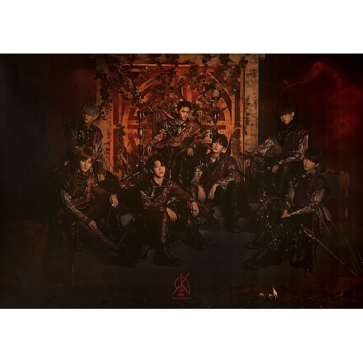 킹덤 | KINGDOM | 2ND MINI ALBUM [ HISTORY OF KINGDOM: PART II. CHIWOO ] | (DUSK VER.) POSTER ONLY