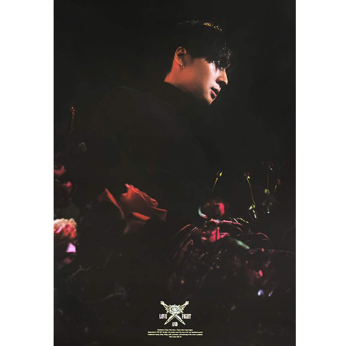 라비 | RAVI | 2ND ALBUM [ LOVE & FIGHT ] | (VERSION A) POSTER ONLY