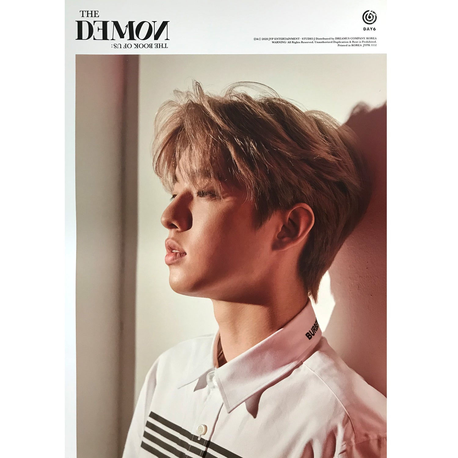 데이식스 | DAY6 | 6TH MINI ALBUM [ THE BOOK OF US: THE DEMON ] | (JAE VER.) POSTER ONLY