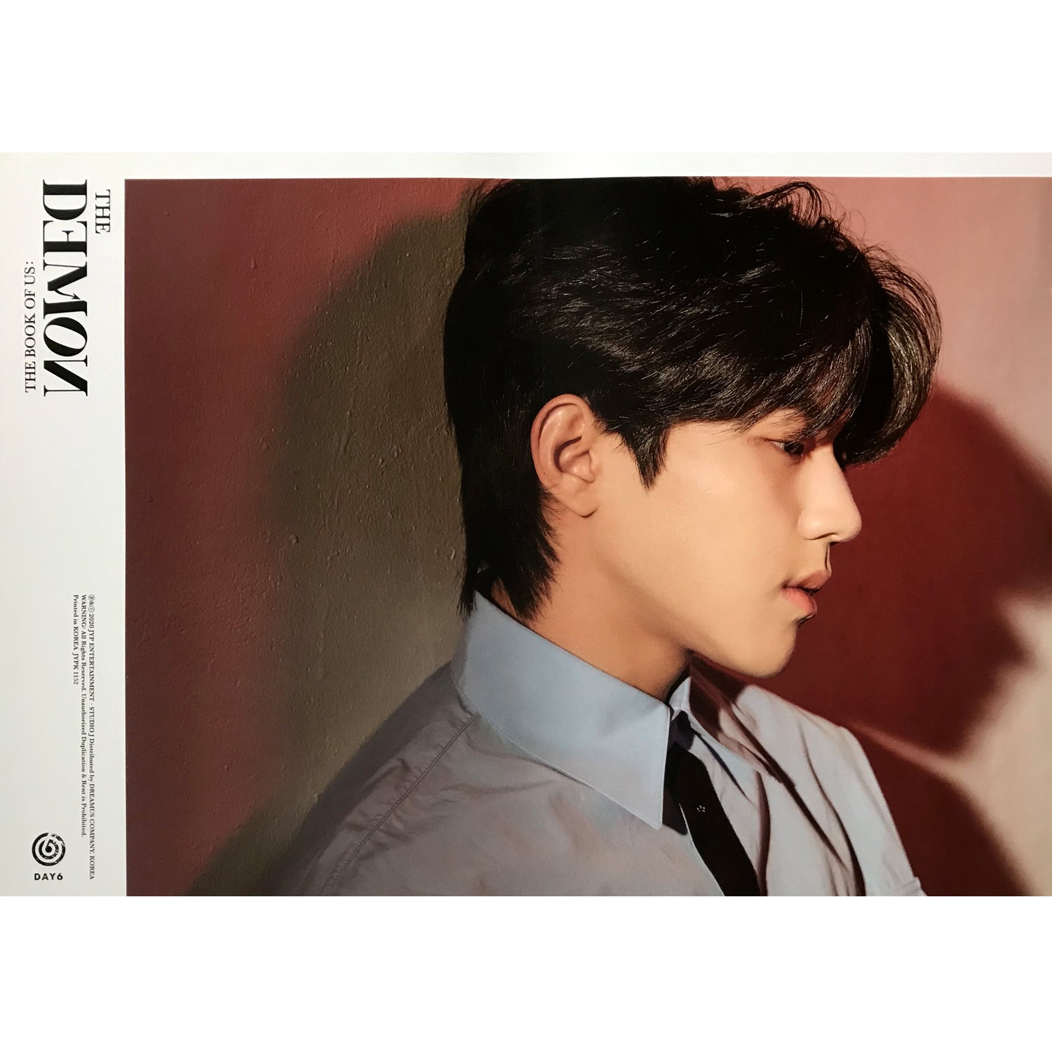 데이식스 | DAY6 | 6TH MINI ALBUM [ THE BOOK OF US: THE DEMON ] | (DOWOON VER.) POSTER ONLY