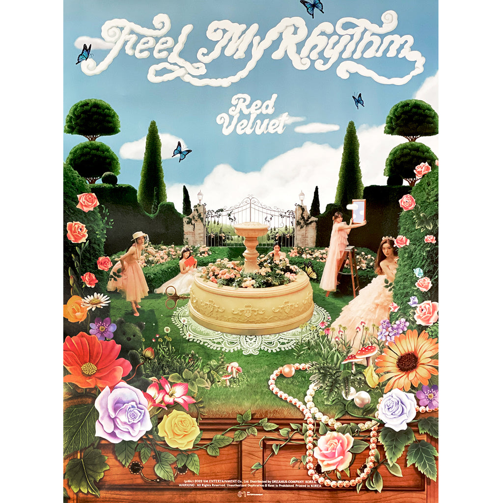 레드벨벳 | RED VELVET | MINI ALBUM [ THE REVE FESTIVAL 2022 : FEEL MY RHYTHM ] | (REVE VER. A) POSTER ONLY