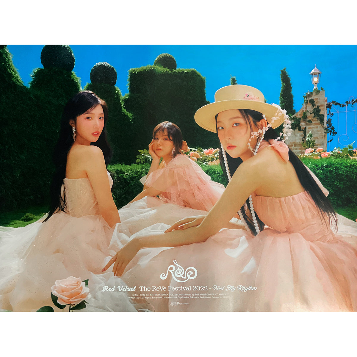 레드벨벳 | RED VELVET | MINI ALBUM [ THE REVE FESTIVAL 2022 : FEEL MY RHYTHM ] | (REVE VER. B) POSTER ONLY