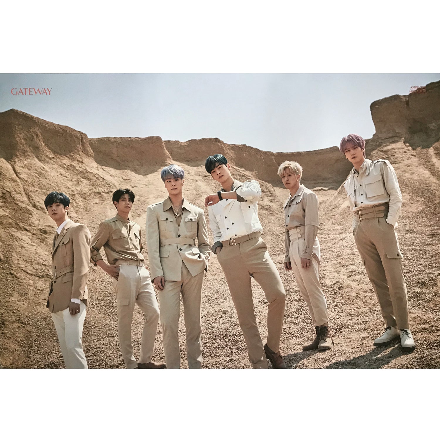아스트로 | ASTRO | 7TH MINI ALBUM [ GATEWAY ] | (TIME TRAVELER VER.) POSTER ONLY