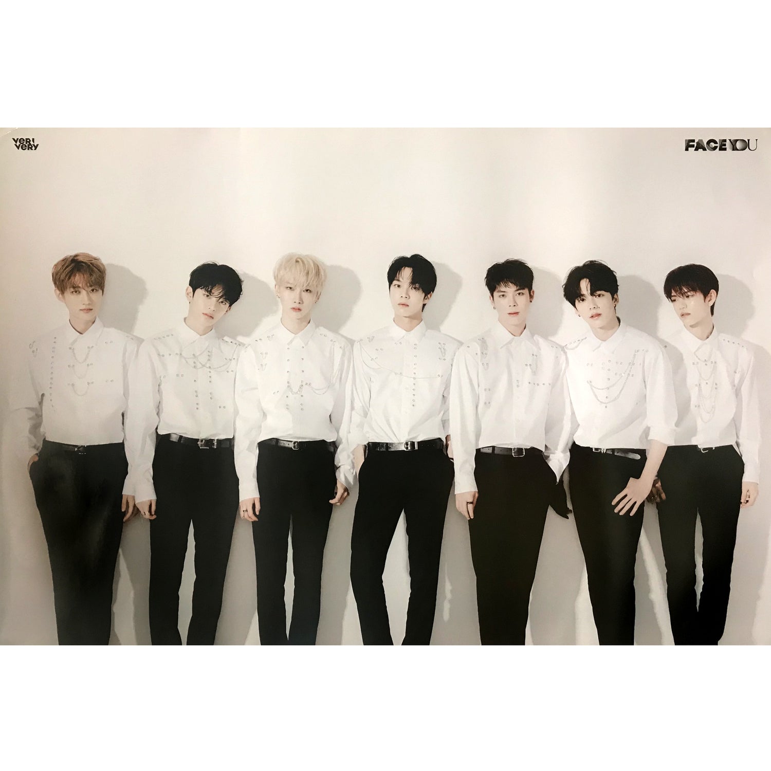 베리베리 | VERIVERY | 4TH MINI ALBUM [ FACE YOU ] | (OFFICIAL VER.) POSTER ONLY