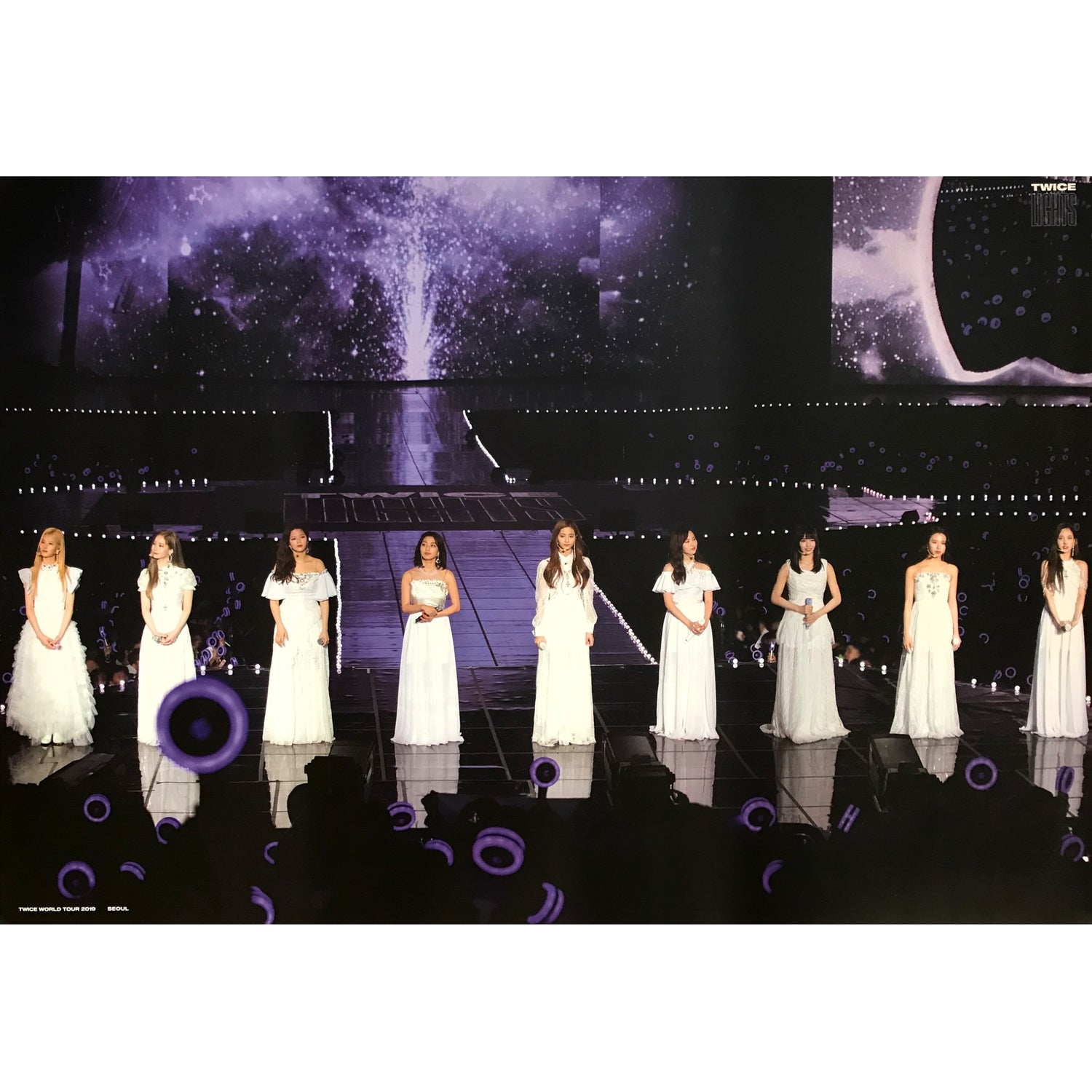 트와이스 | TWICE | WORLD TOUR 2019 SEOUL [ TWICELIGHTS ] | (DVD VER.) POSTER ONLY
