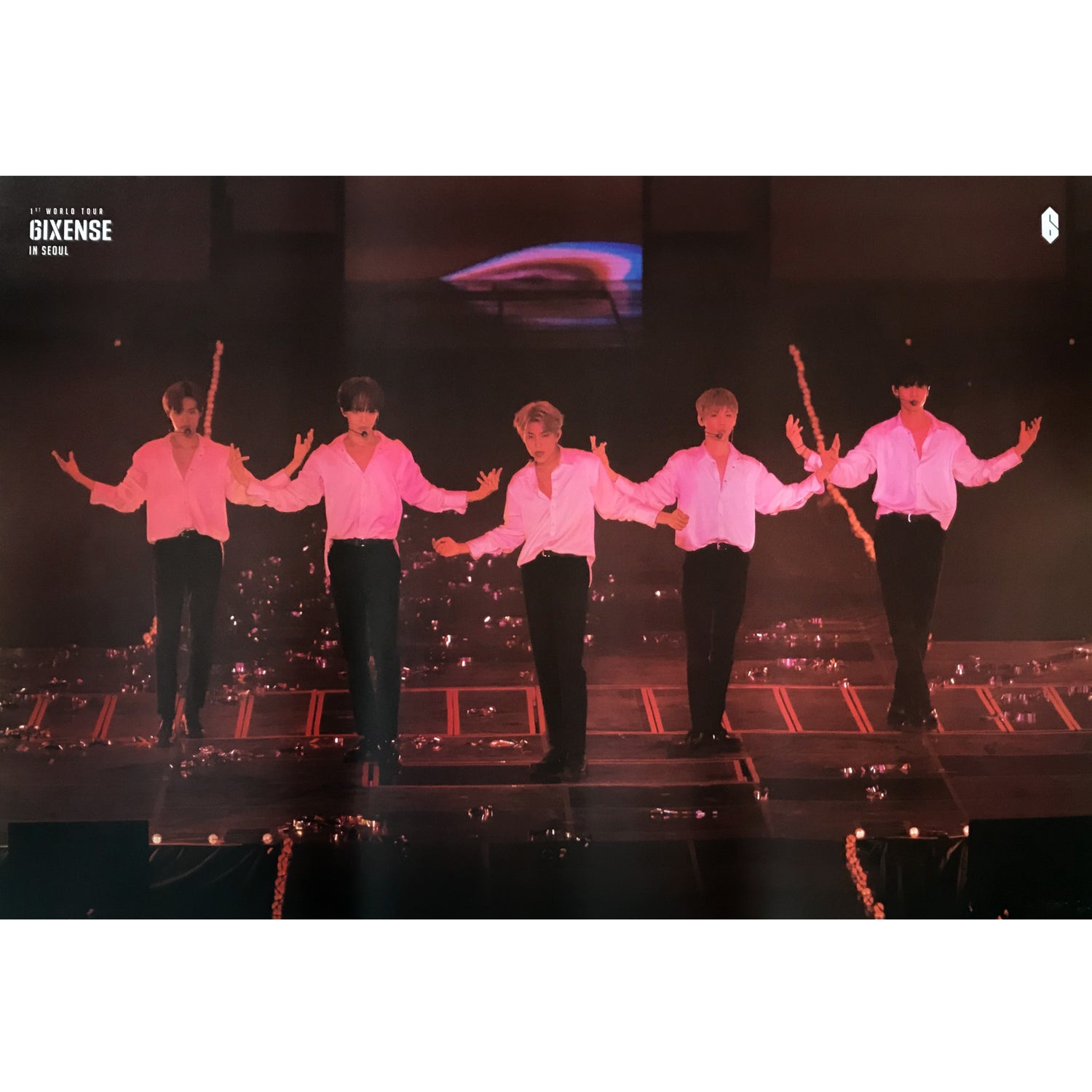 에이비식스 | AB6IX | 1ST WORLD TOUR [ 6IXENSE IN SEOUL ] | (DVD VER.) POSTER ONLY