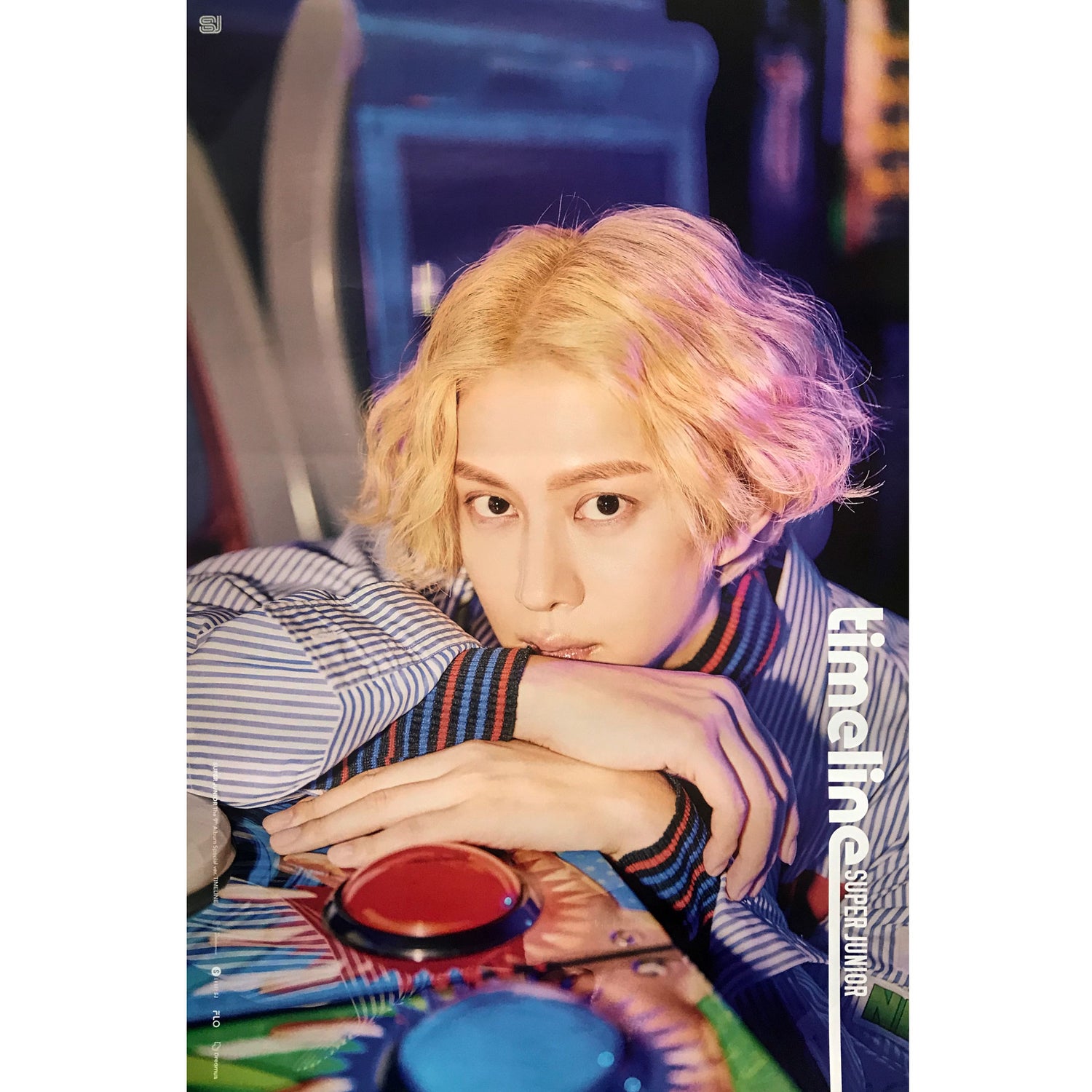 슈퍼쥬니어 | SUPER JUNIOR | 9TH ALBUM [ TIME LINE ] SPECIAL EDITION | (HEECHUL VER.) POSTER ONLY