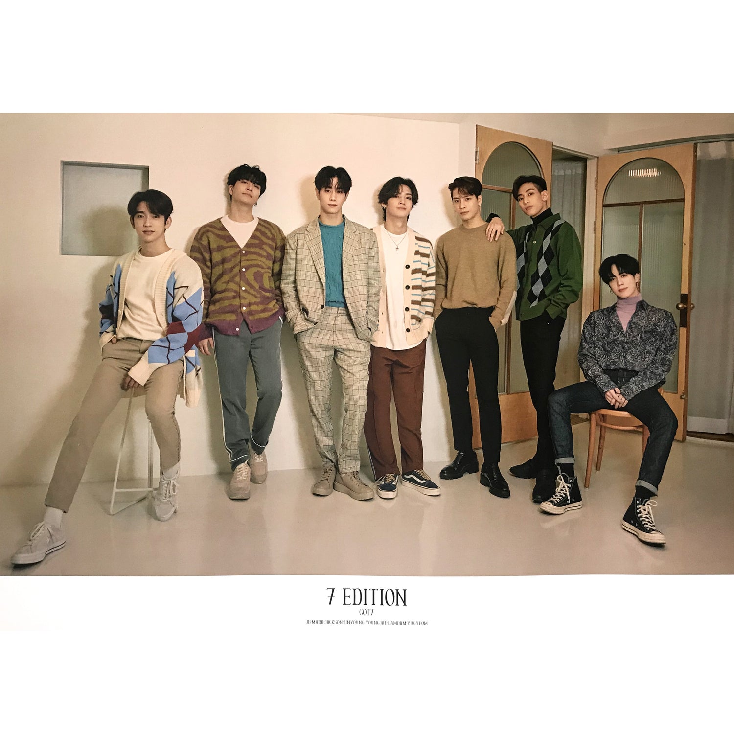 갓세븐 | GOT7 | PHOTO BOOK [ 7 EDITION ] | (A VER.) POSTER ONLY