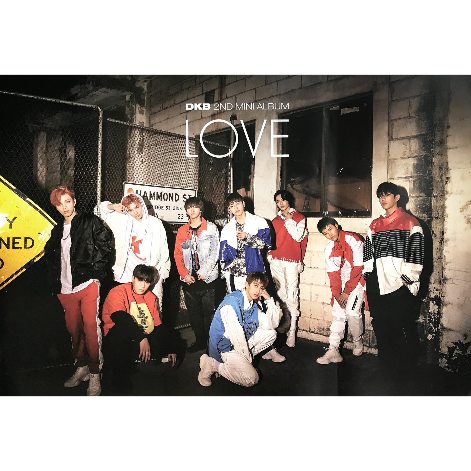 다크비 | DKB | 2ND MINI ALBUM [ LOVE ] | POSTER ONLY