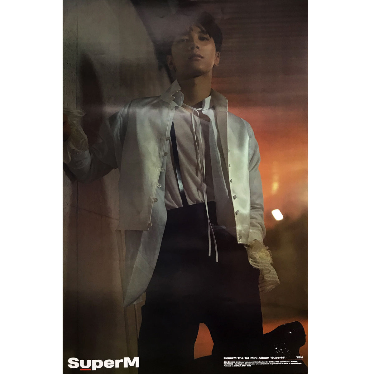 SUPERM | 1ST MINI ALBUM [SUPERM] | (TEN VER.) POSTER ONLY