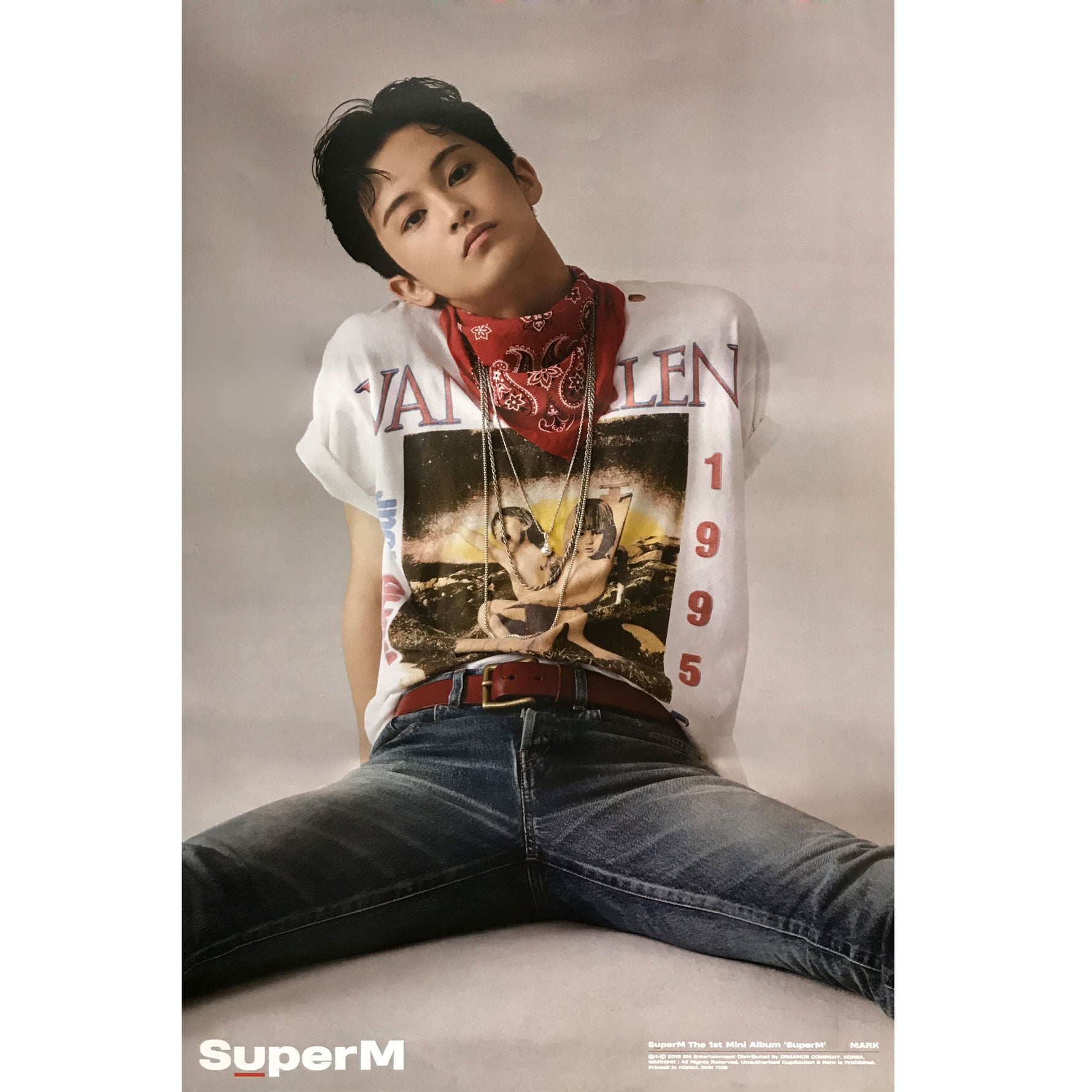SUPERM | 1ST MINI ALBUM [SUPERM] | (MARK VER.) POSTER ONLY