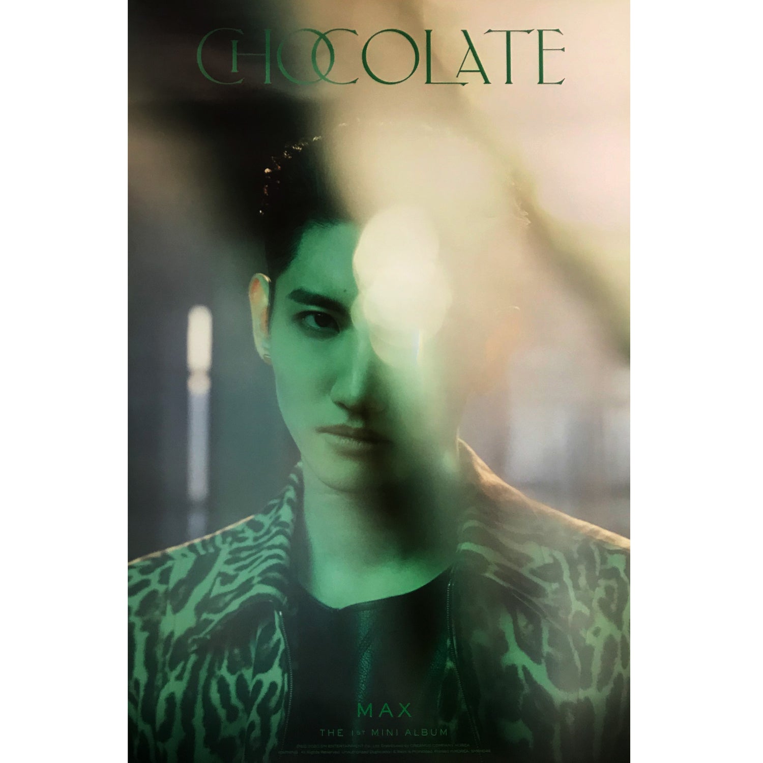 최강창민 | MAX | 1ST MINI ALBUM [ CHOCOLATE ] | (KIHNO VER.) POSTER ONLY
