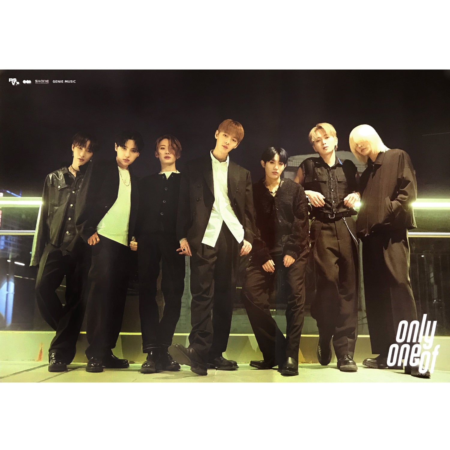 온리원오브 | ONLYONEOF | 1ST SINGLE ALBUM [ PRODUCED BY [ ] PART 1 ] | (WHITE VER.) POSTER ONLY