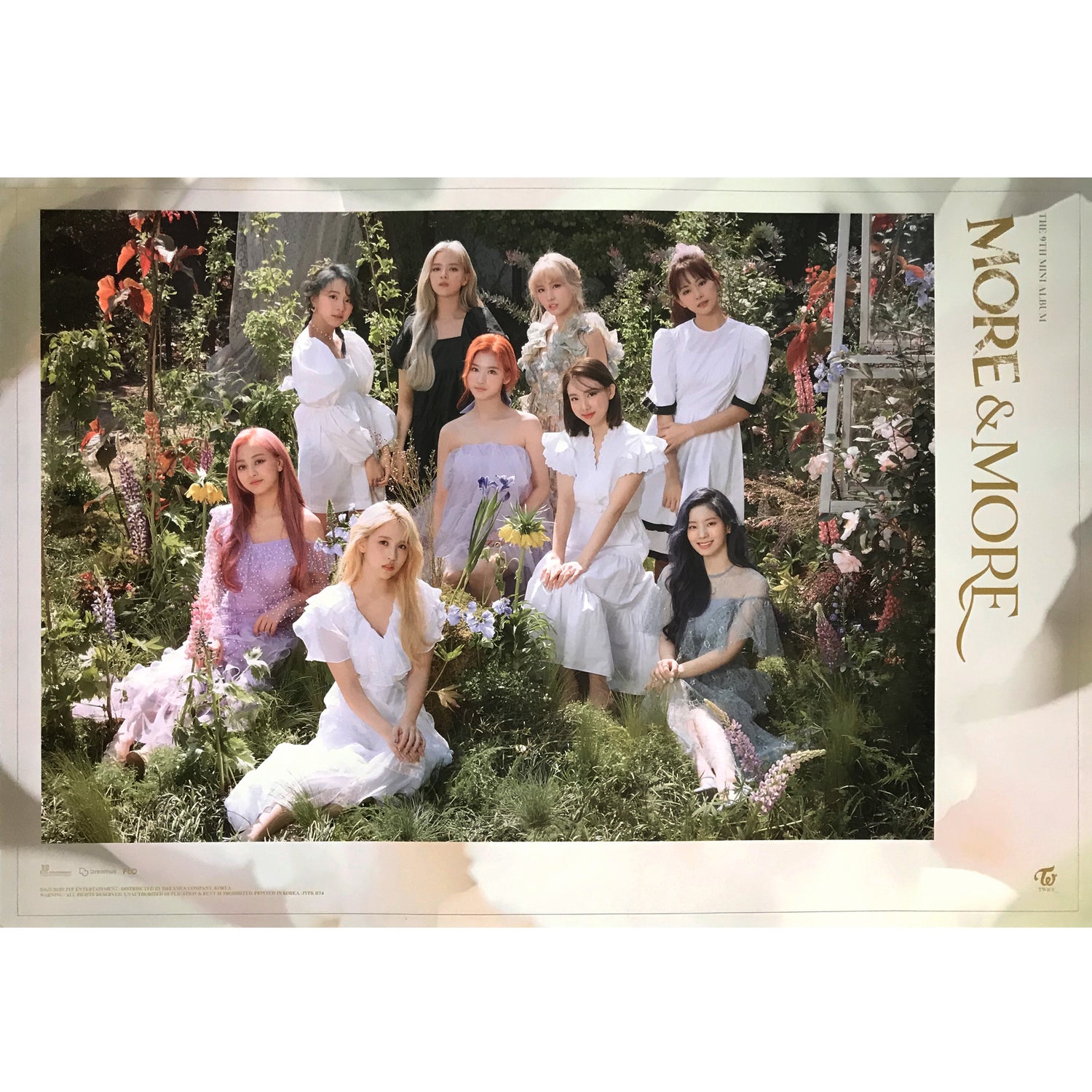 트와이스 | TWICE | 9TH MINI ALBUM [ MORE & MORE ] | (C VER.) POSTER ONLY