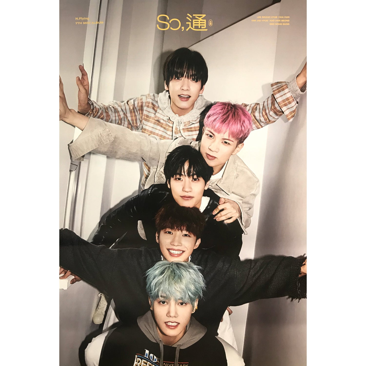 엔플라잉 | N.FLYING | 7TH MINI ALBUM [ SO, COMMUNICATION ] | (COMMUNICATION VER.) POSTER ONLY