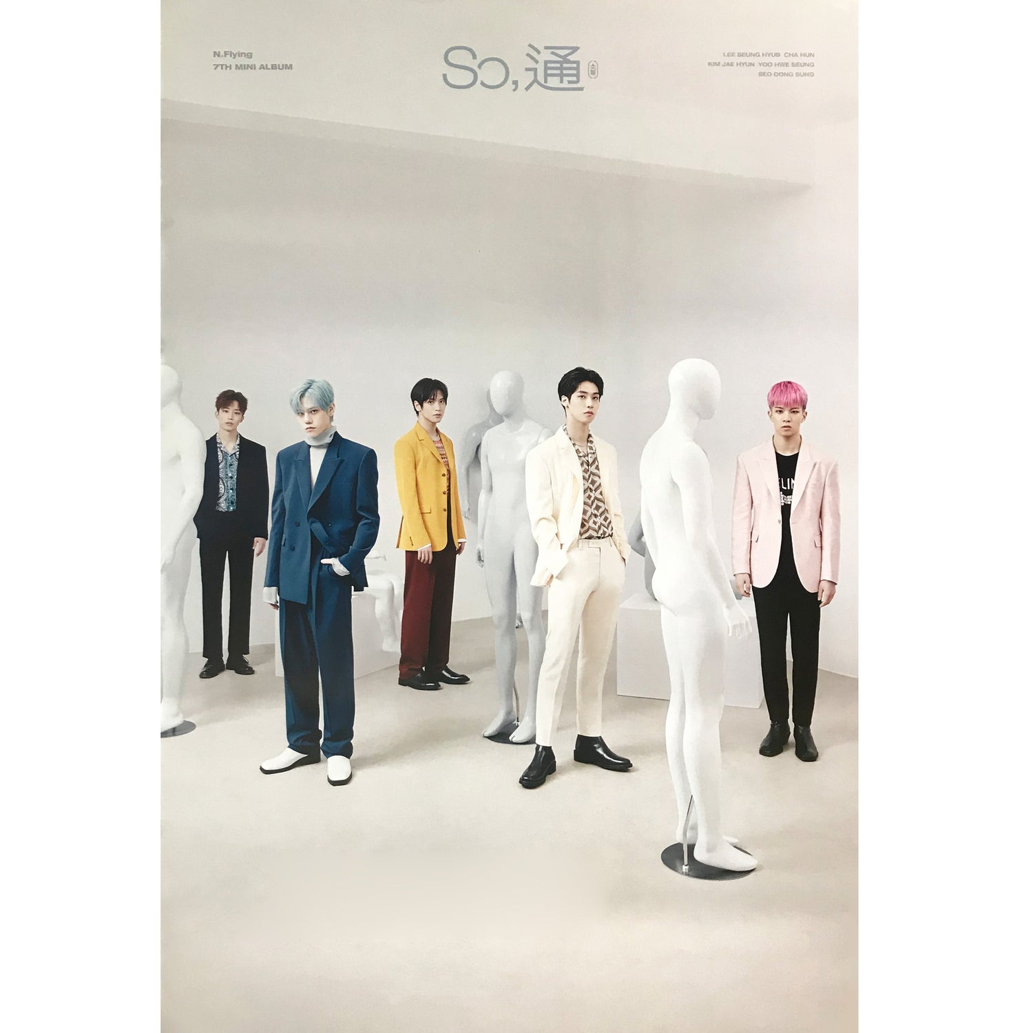 엔플라잉 | N.FLYING | 7TH MINI ALBUM [ SO, COMMUNICATION ] | (MIS-COMMUNICATION VER.) POSTER ONLY