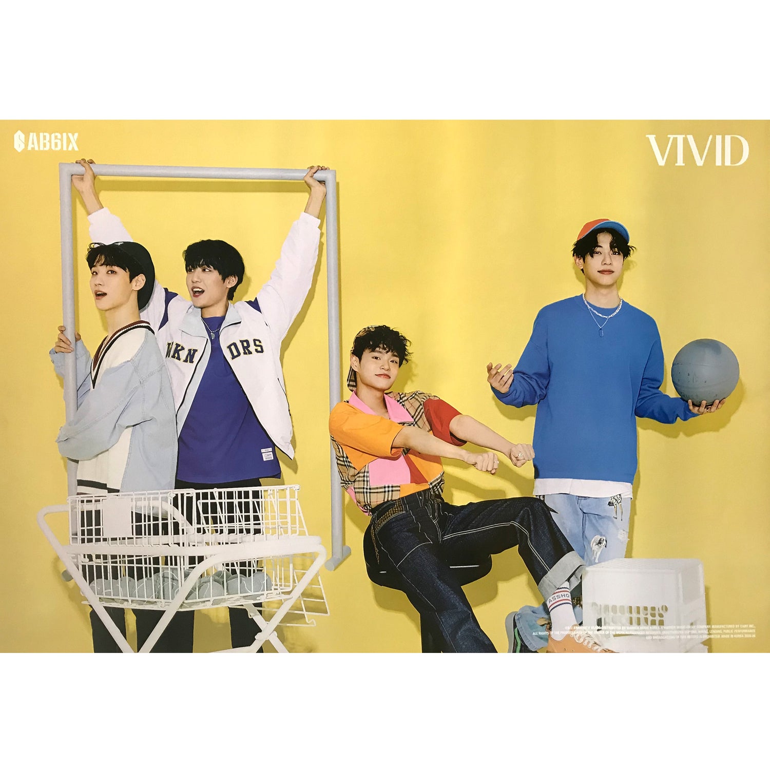 에이비식스 | AB6IX | 2ND MINI ALBUM [ VIVID ] | (V VER.) POSTER ONLY