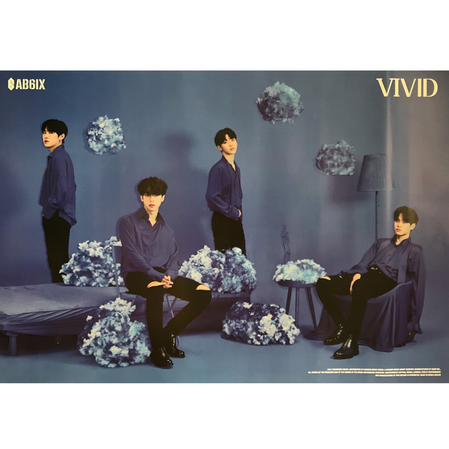 에이비식스 | AB6IX | 2ND MINI ALBUM [ VIVID ] | (I VER.) POSTER ONLY
