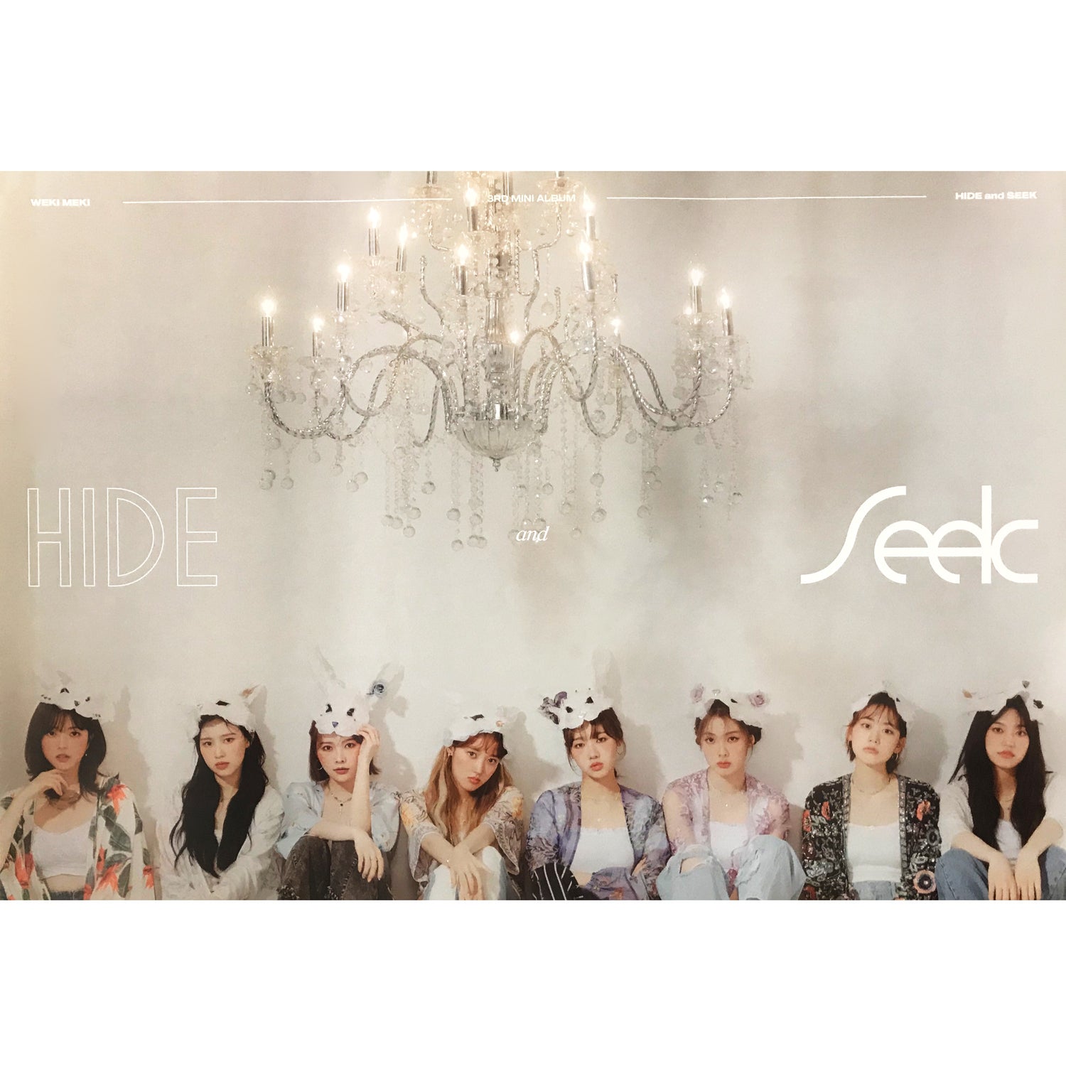 위키미키 | WEKI MEKI | 3RD MINI ALBUM [ HIDE AND SEEK ] | (SEEK VER.) POSTER ONLY