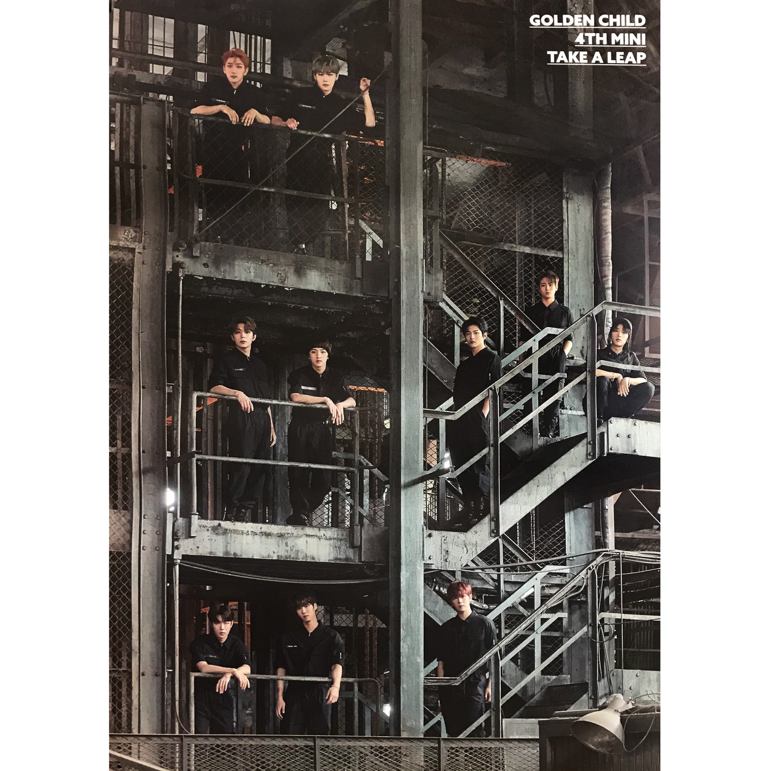 골든차일드 | GOLDEN CHILD | 4TH MINI ALBUM [ TAKE A LEAP ] | POSTER ONLY