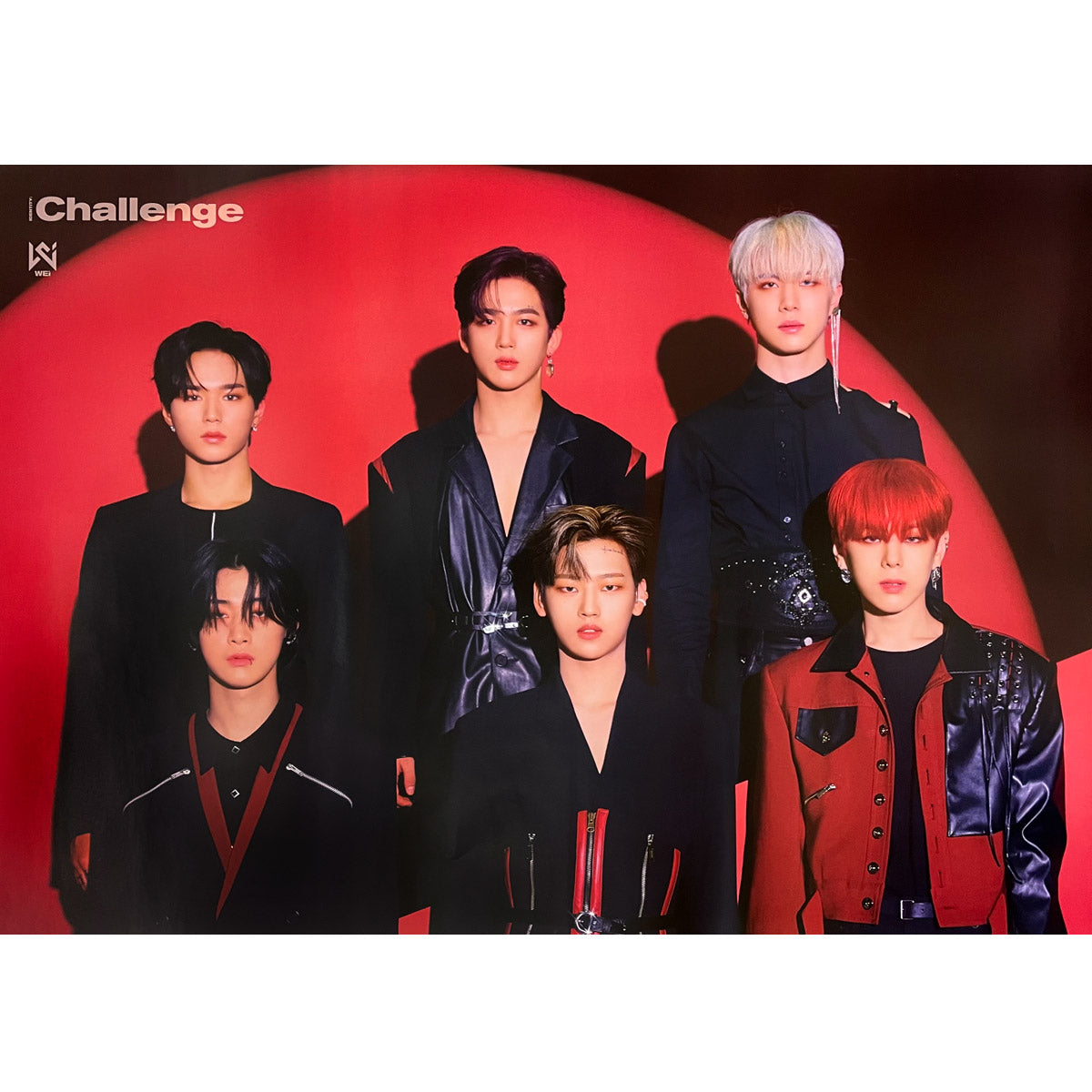 위아이 | WEI | 2ND MINI ALBUM [ IDENTITY: CHALLENGE ] | (DOUBLE-SIDED) POSTER ONLY