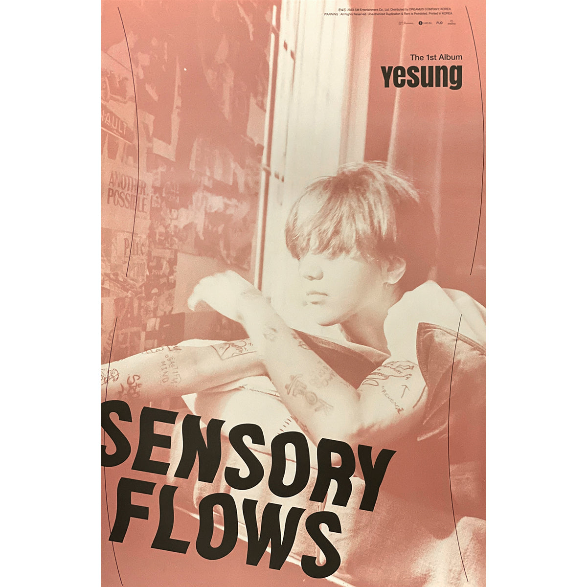 예성 | YESUNG | 1ST ALBUM [ SENSORY FLOWS ] | (DAY 1 VER.) POSTER ONLY