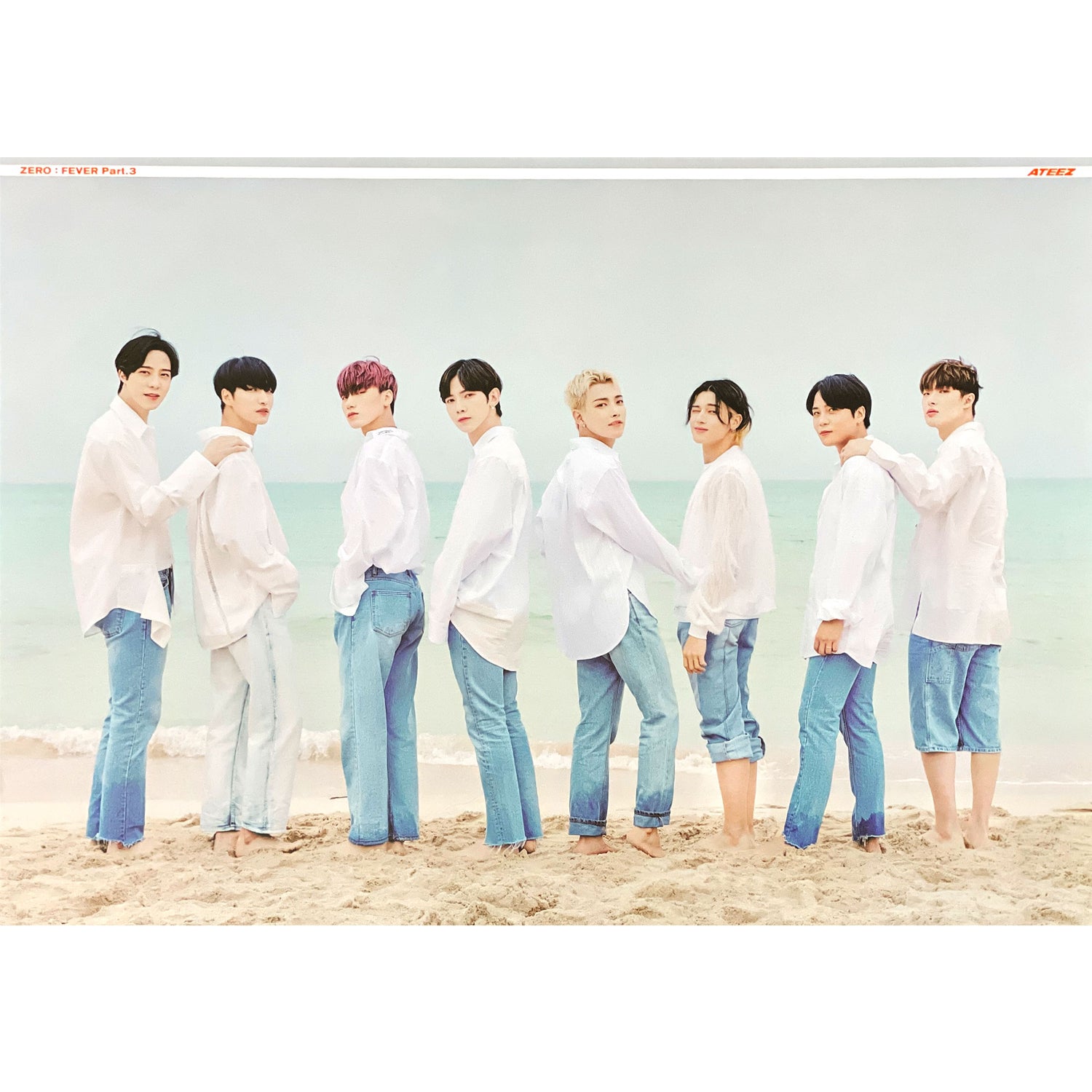 에이티즈 | ATEEZ | 7TH MINI ALBUM [ ZERO: FEVER PART. 3 ] | (DIARY VER.) POSTER ONLY