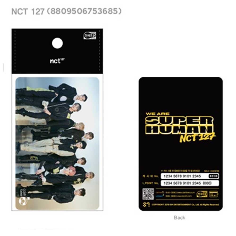[ NCT 127 ] Korea Traffic Card * Cashbee