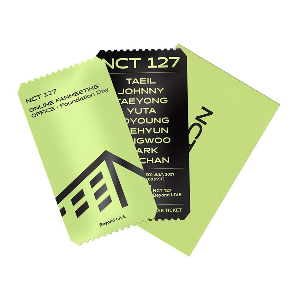 엔시티127 | NCT 127 [ OFFICE : FOUNDATION DAY ] AR TICKET SET