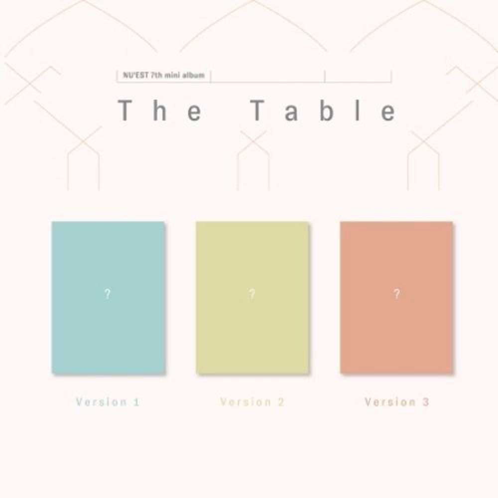 NU'EST 7TH MINI ALBUM [ THE TABLE ]