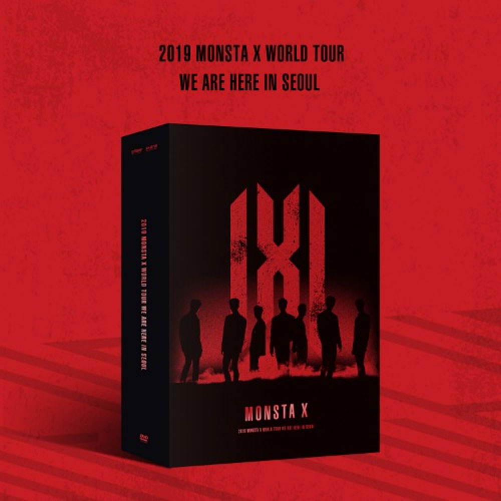 MONSTA X 2019 MONSTA X WORLD TOUR [ WE ARE HERE ] IN SEOUL DVD
