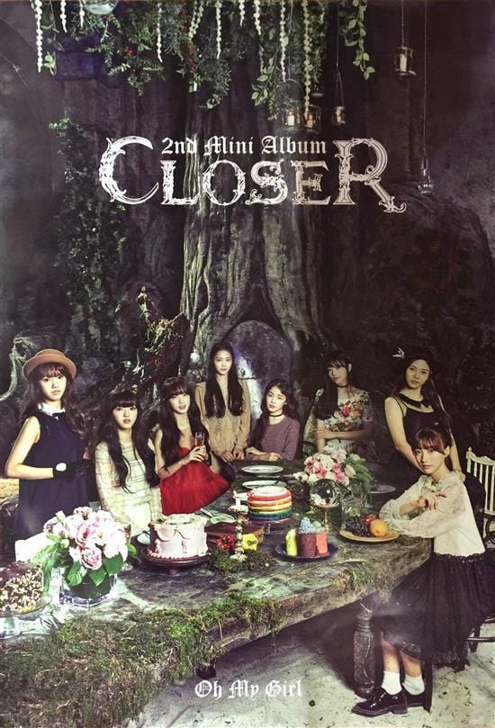 MUSIC PLAZA Poster 오마이걸 | OH MY GIRL<br/>CLOSER B POSTER<br/>16.5" X 24.5"