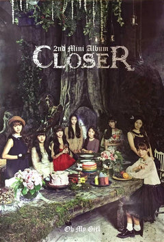 Mimiトレカ付　Oh My Girl ／ CLOSER 韓国盤 [CD] [Full Album] OH MY GIRL (오마이걸) - CLOSER [2nd Mini Album