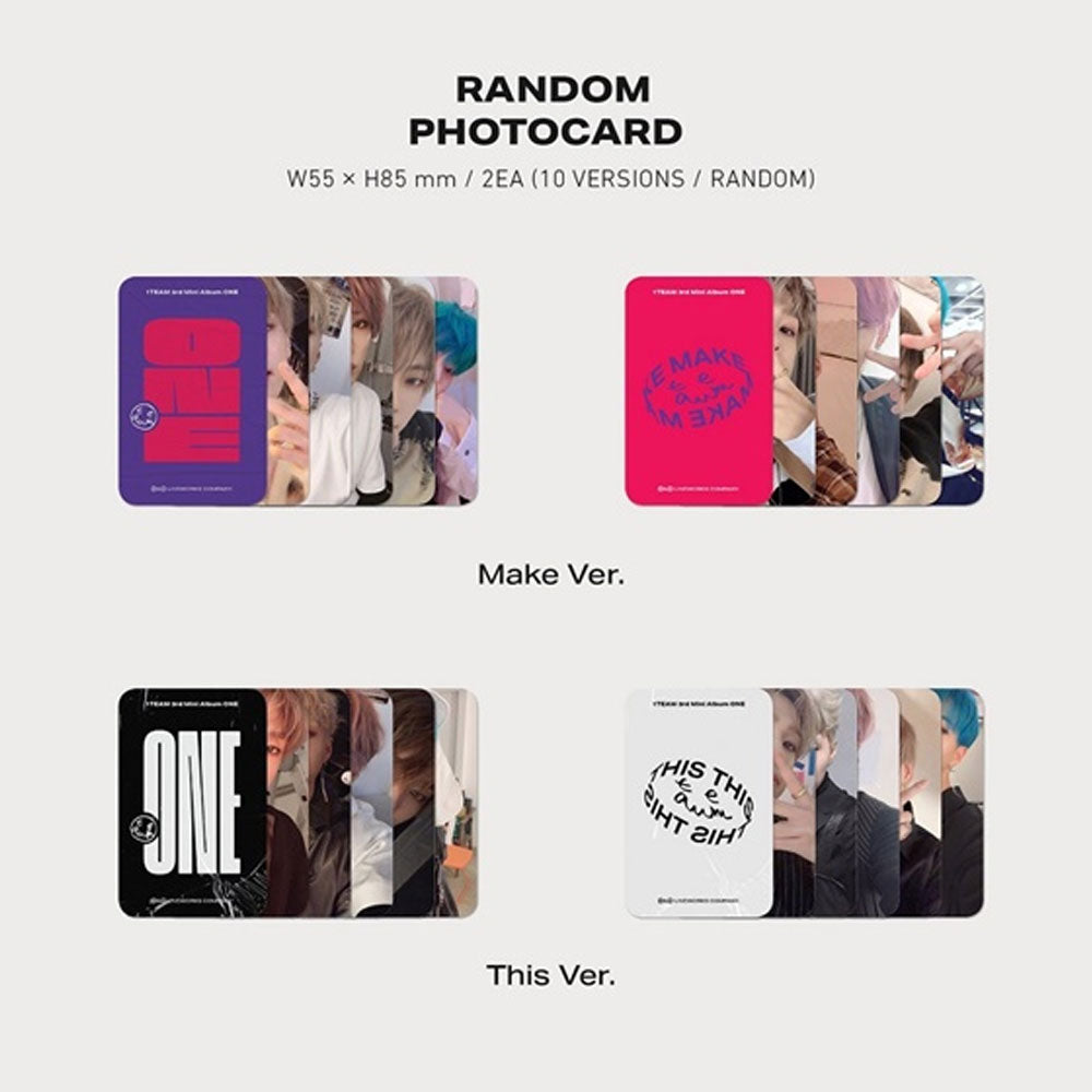 1TEAM 3RD ALBUM [ ONE ]