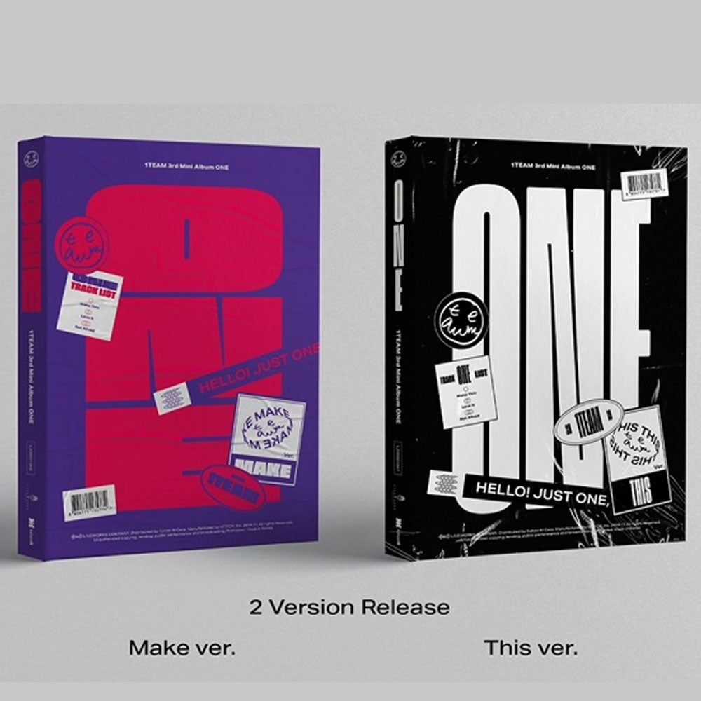 1TEAM 3RD ALBUM [ ONE ]