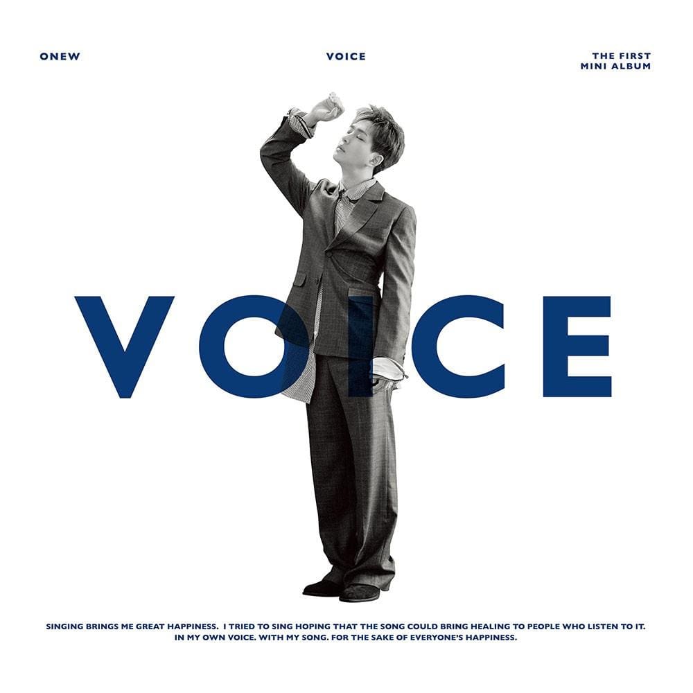 온유 | ONEW THE FIRST MINI ALBUM [ VOICE ] - Music Plaza
