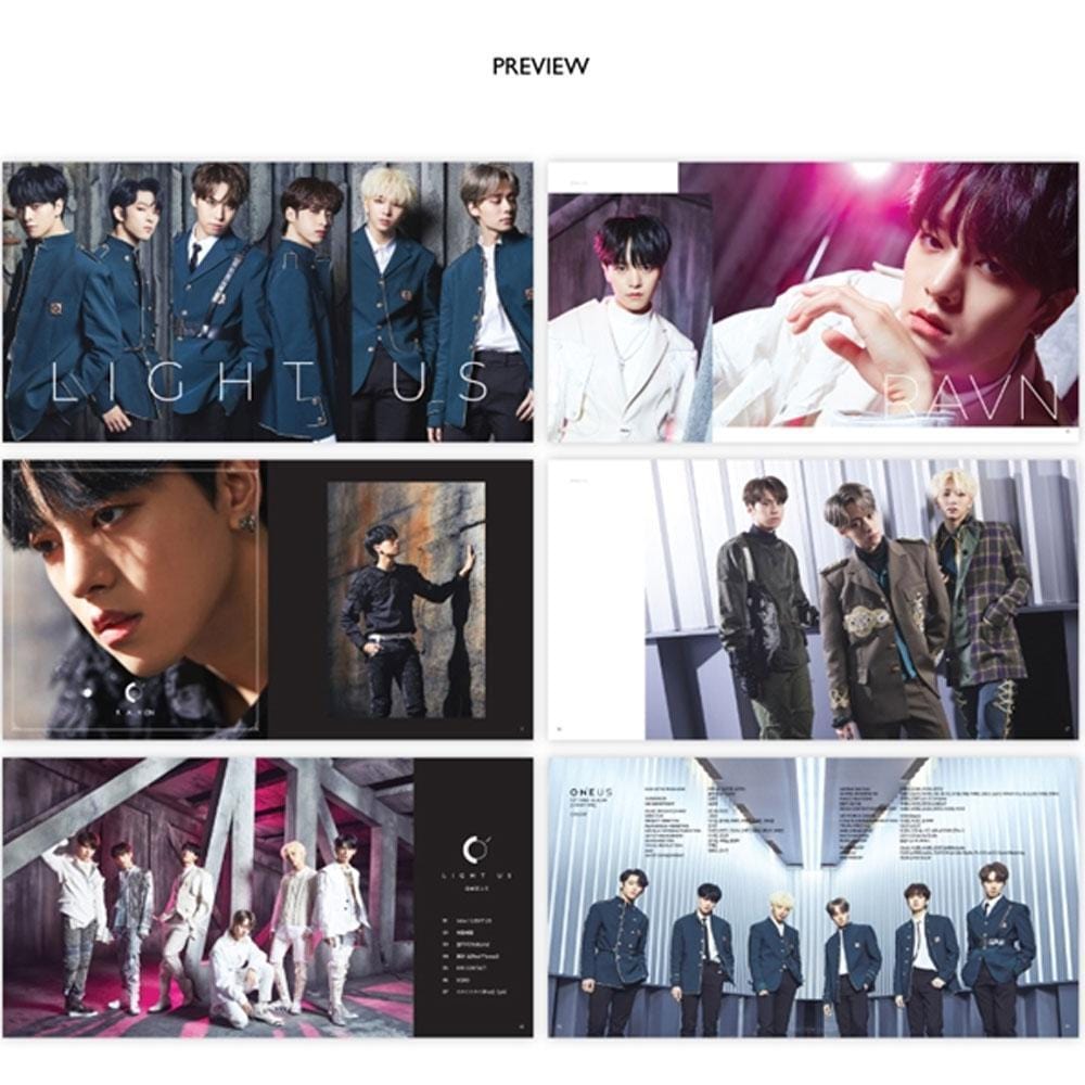 원어스 | ONEUS 1ST MINI ALBUM [ LIGHT US ] - Music Plaza